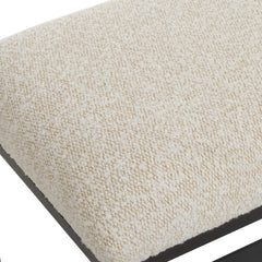 Halston White Upholstered Bench - Ornate Home