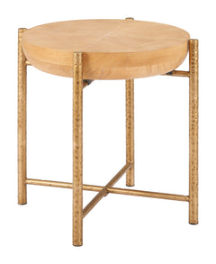 Halva Natural Side Table - Ornate Home