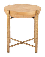 Halva Natural Side Table - Ornate Home