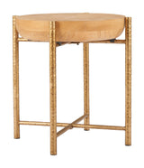 Halva Natural Side Table - Ornate Home