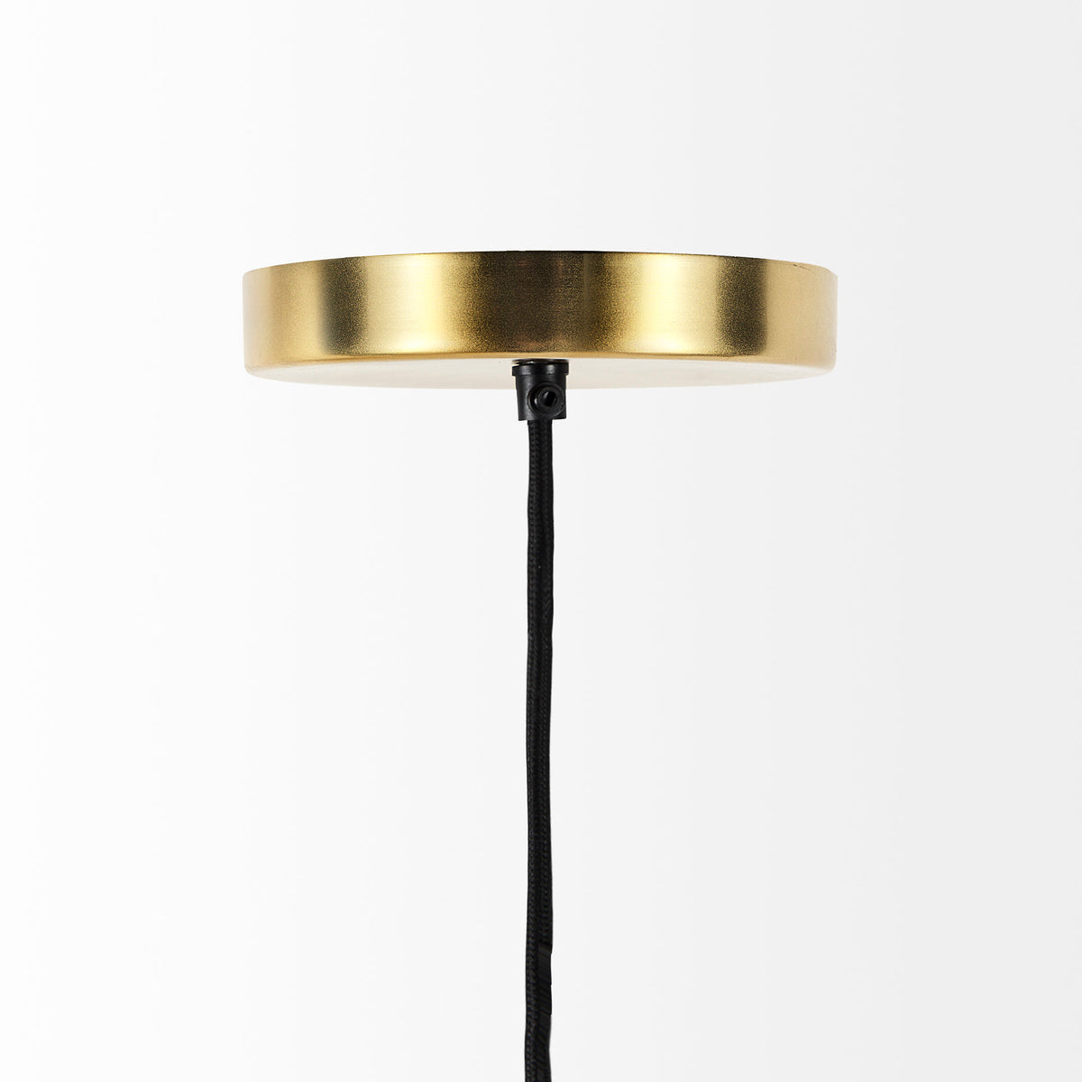 Halycon Gold Mesh and Iron Pendant Light - Ornate Home