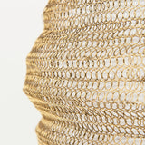 Halycon Gold Mesh and Iron Pendant Light - Ornate Home