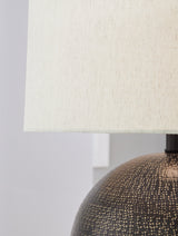 Hambell Black/Gold Finish Table Lamp (Online Special Price) - Ornate Home