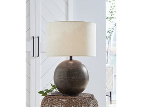 Hambell Black/Gold Table Lamp (Set of 2) (Online Special Price) - Ornate Home