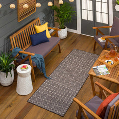 Hamel Flatweave Outdoor Area Carpet - Clearance - Ornate Home
