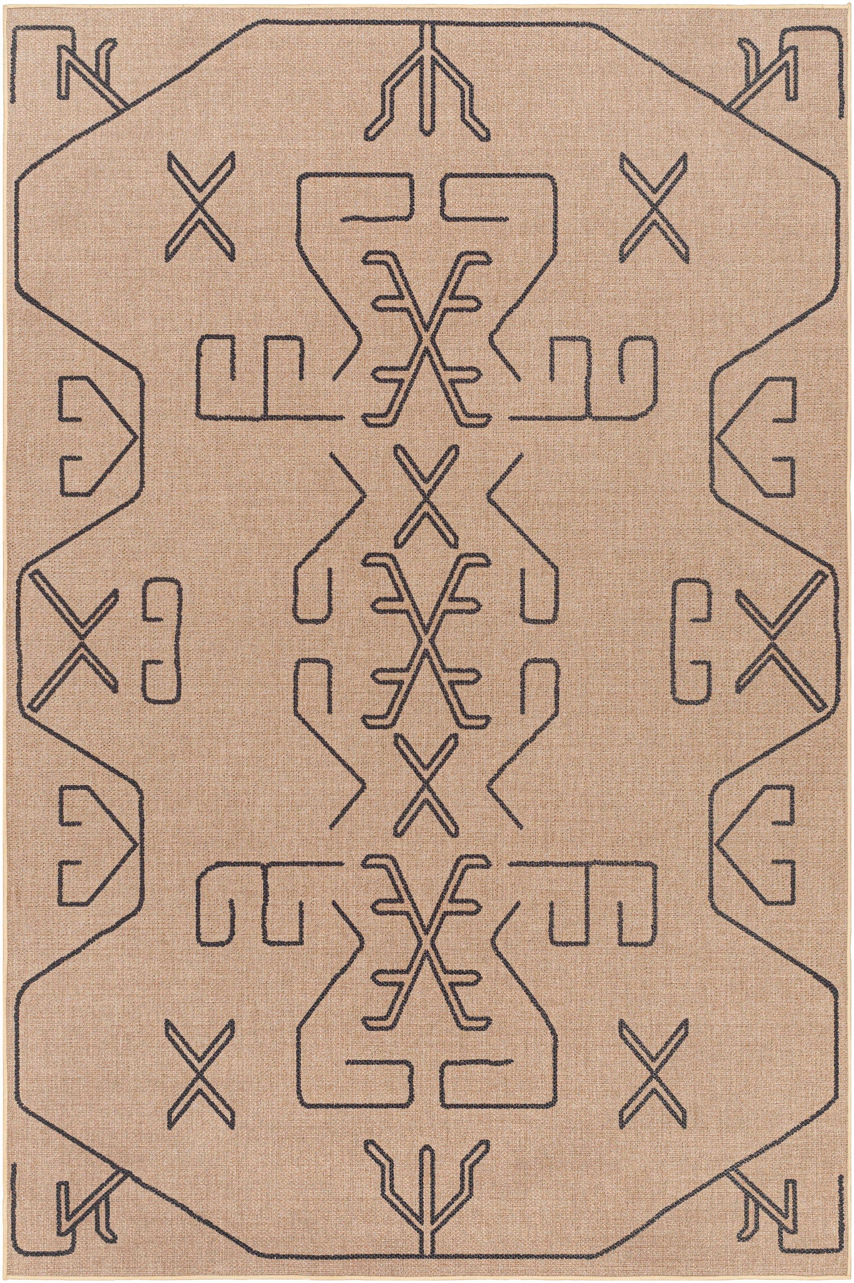 Hamid Washable Jutely Rug - Clearance - Ornate Home