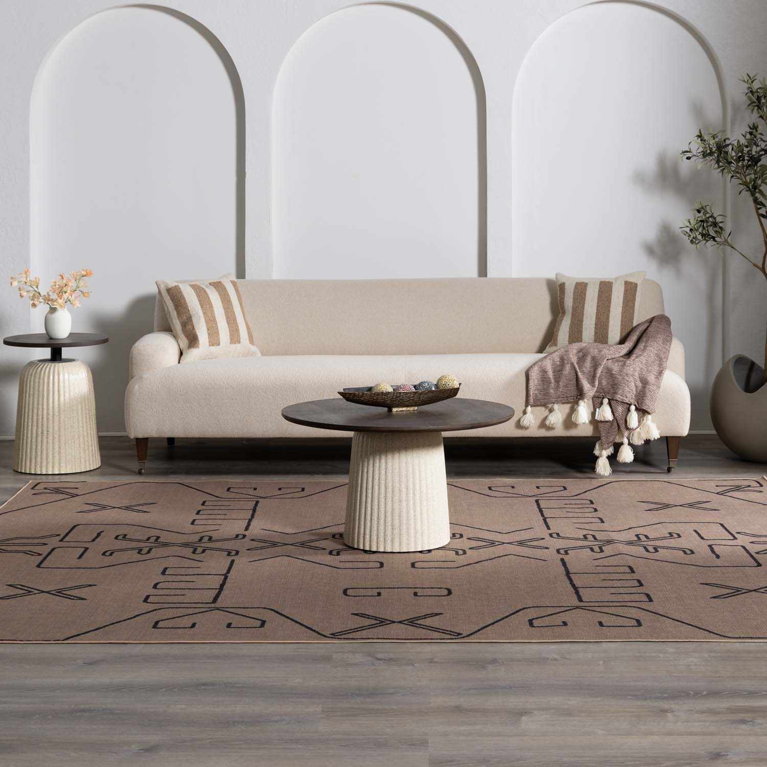 Hamid Washable Jutely Rug - Clearance - Ornate Home
