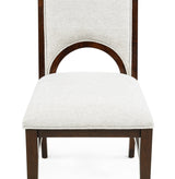 Hamil Beige/Brown Side Chair (Set of 2) - Ornate Home