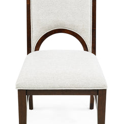 Hamil Beige/Brown Side Chair (Set of 2) - Ornate Home