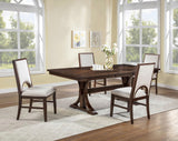 Hamil Beige/Brown Side Chair (Set of 2) - Ornate Home