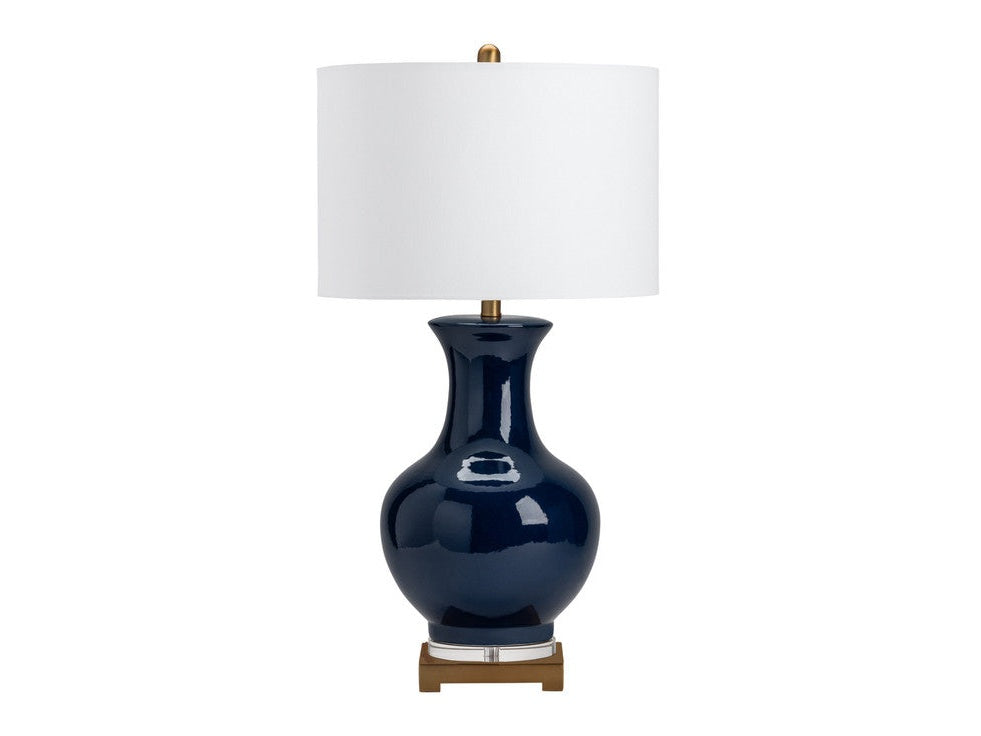 Hamilton Blue Urn Table Lamp - Ornate Home