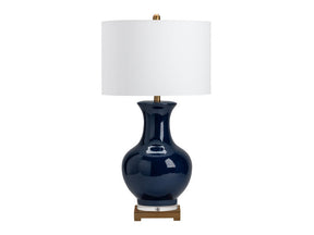 Hamilton Blue Urn Table Lamp - Ornate Home