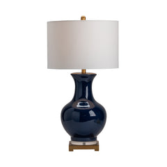 Hamilton Blue Urn Table Lamp - Ornate Home