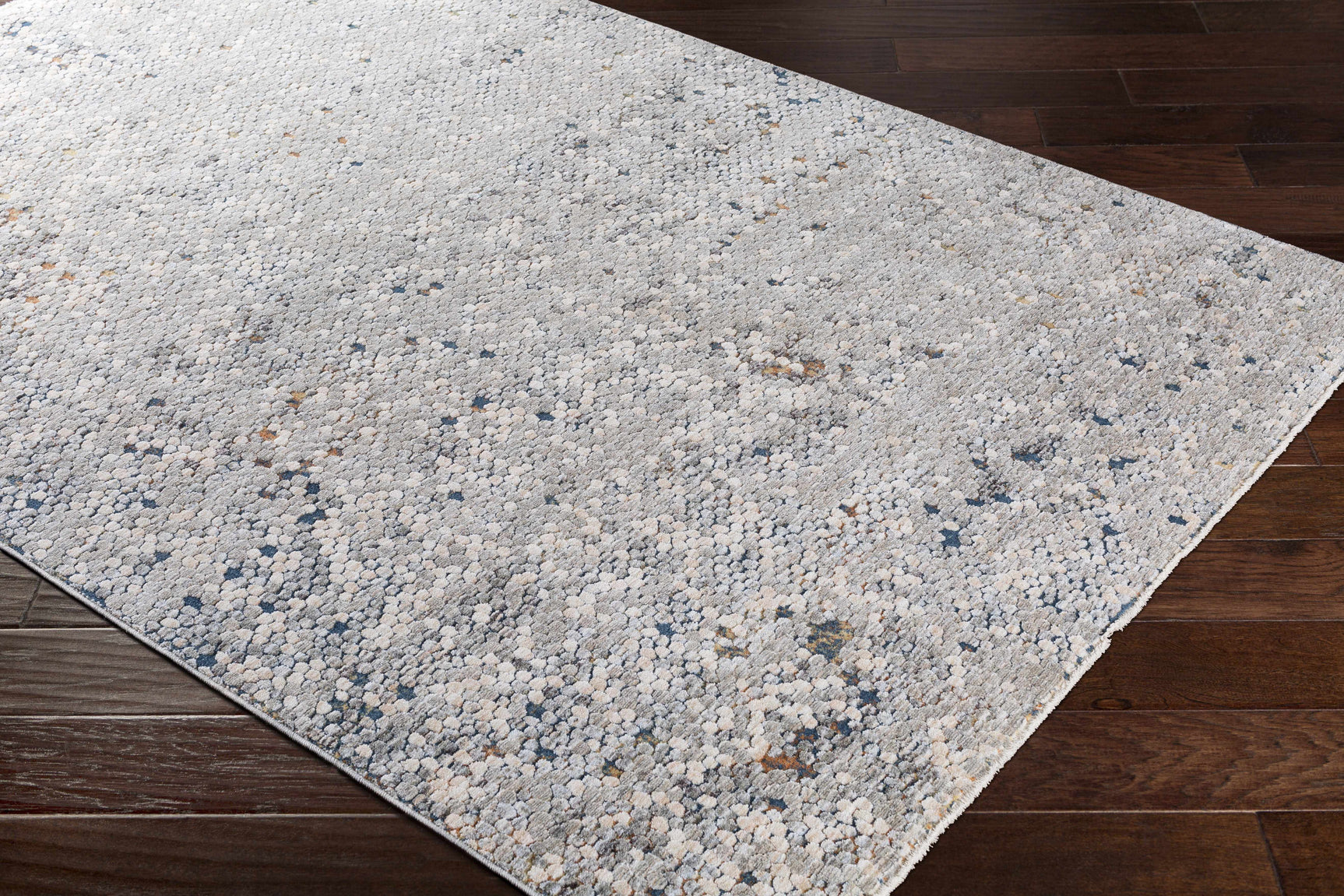 Hamler Honeycomb Mosaic Rug - Ornate Home