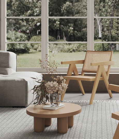 Hamlet Accent Chair in Nature Cane - Ornate Home