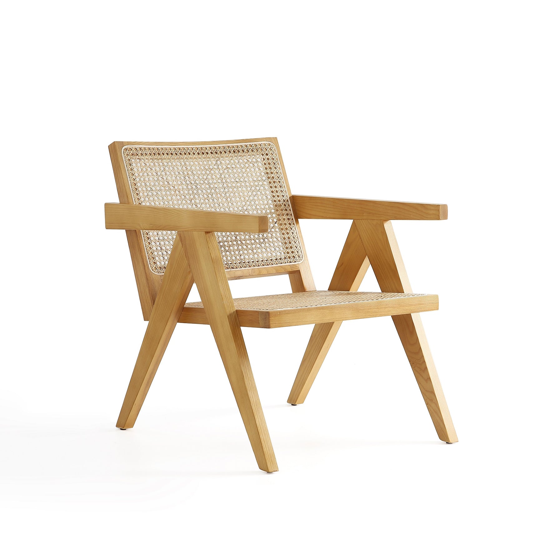 Hamlet Accent Chair in Nature Cane (set of 2) - Ornate Home