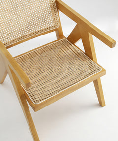 Hamlet Accent Chair in Nature Cane (set of 2) - Ornate Home