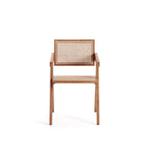 Hamlet Dining Arm Chair in Nature Cane (set of 2) - Ornate Home