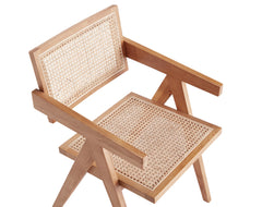 Hamlet Dining Arm Chair in Nature Cane (set of 2) - Ornate Home