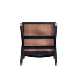 Hamlet Dining Chair in Black and Natural Cane (set of 4) - Ornate Home