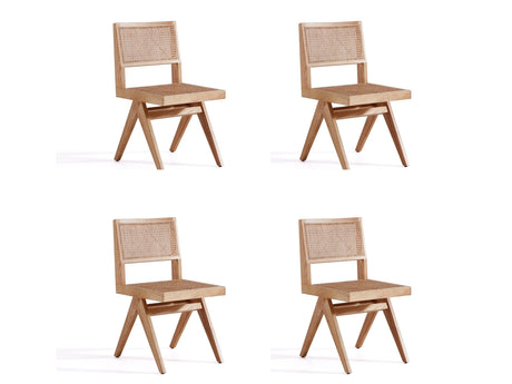 Hamlet Dining Chair in Nature Cane (set of 4) - Ornate Home