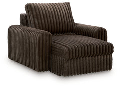 HamlinBay Chocolate Power Gliding Chaise - Ornate Home