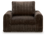 HamlinBay Chocolate Power Gliding Chaise - Ornate Home