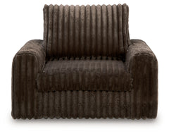 HamlinBay Chocolate Power Gliding Chaise - Ornate Home
