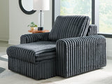 HamlinBay Gunmetal Power Gliding Chaise (Online Special Price) - Ornate Home