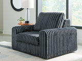 HamlinBay Gunmetal Power Gliding Chaise - Ornate Home