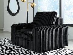 HamlinBay Onyx Power Gliding Chaise - Ornate Home