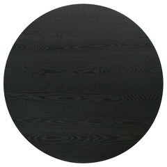 Hamlyn Black 5-piece Round Wood Counter Height Dining Set - Ornate Home