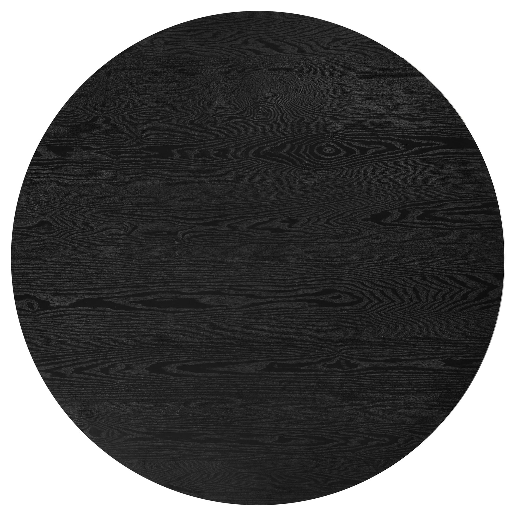 Hamlyn Black 5-piece Round Wood Dining Set - Ornate Home