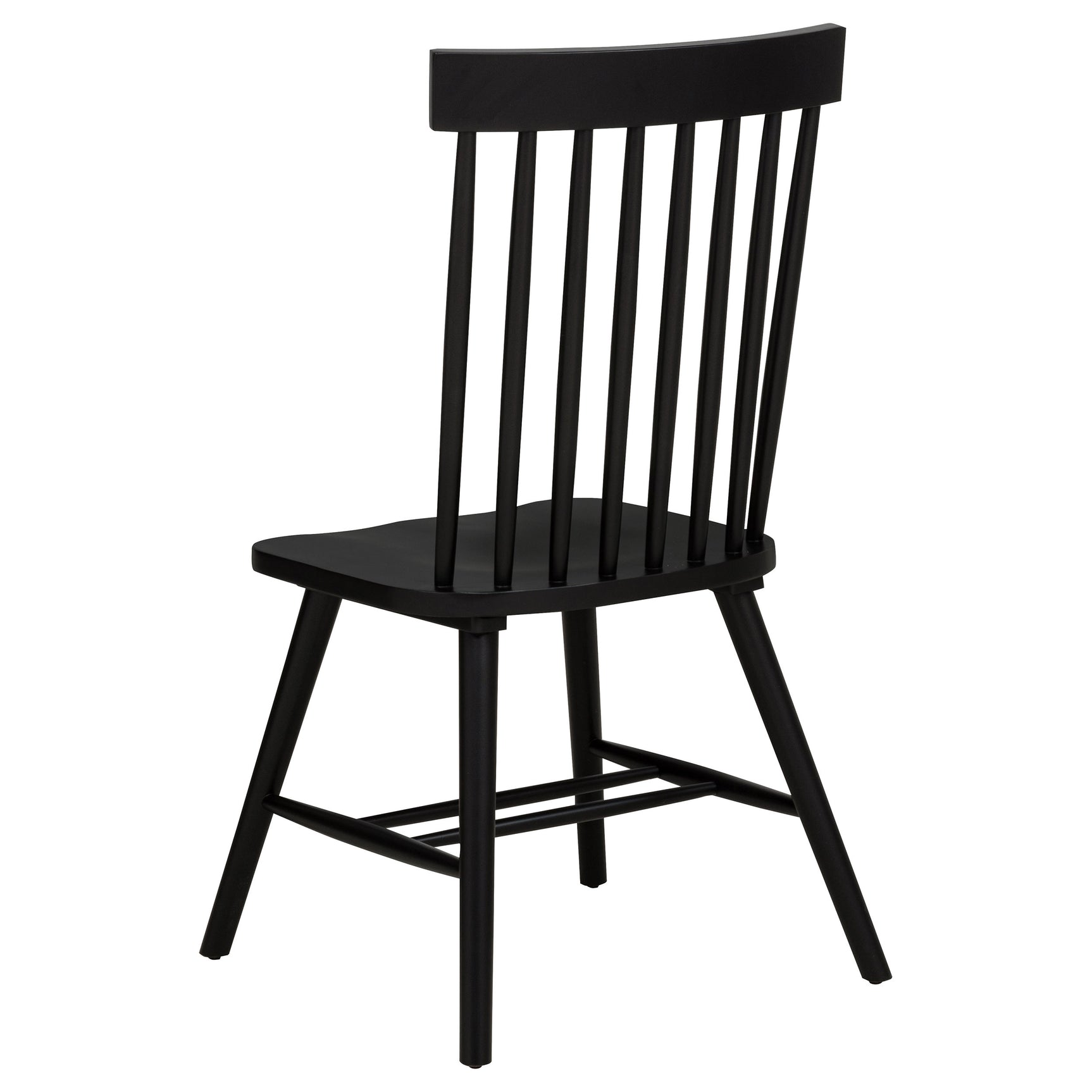 Hamlyn Black 5-piece Round Wood Dining Set - Ornate Home