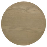 Hamlyn Cream/Natural Oak 5-piece Round Wood Counter Height Dining Set - Ornate Home