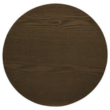 Hamlyn Walnut 3-piece Round Fluted Coffee and End Table Set - Ornate Home