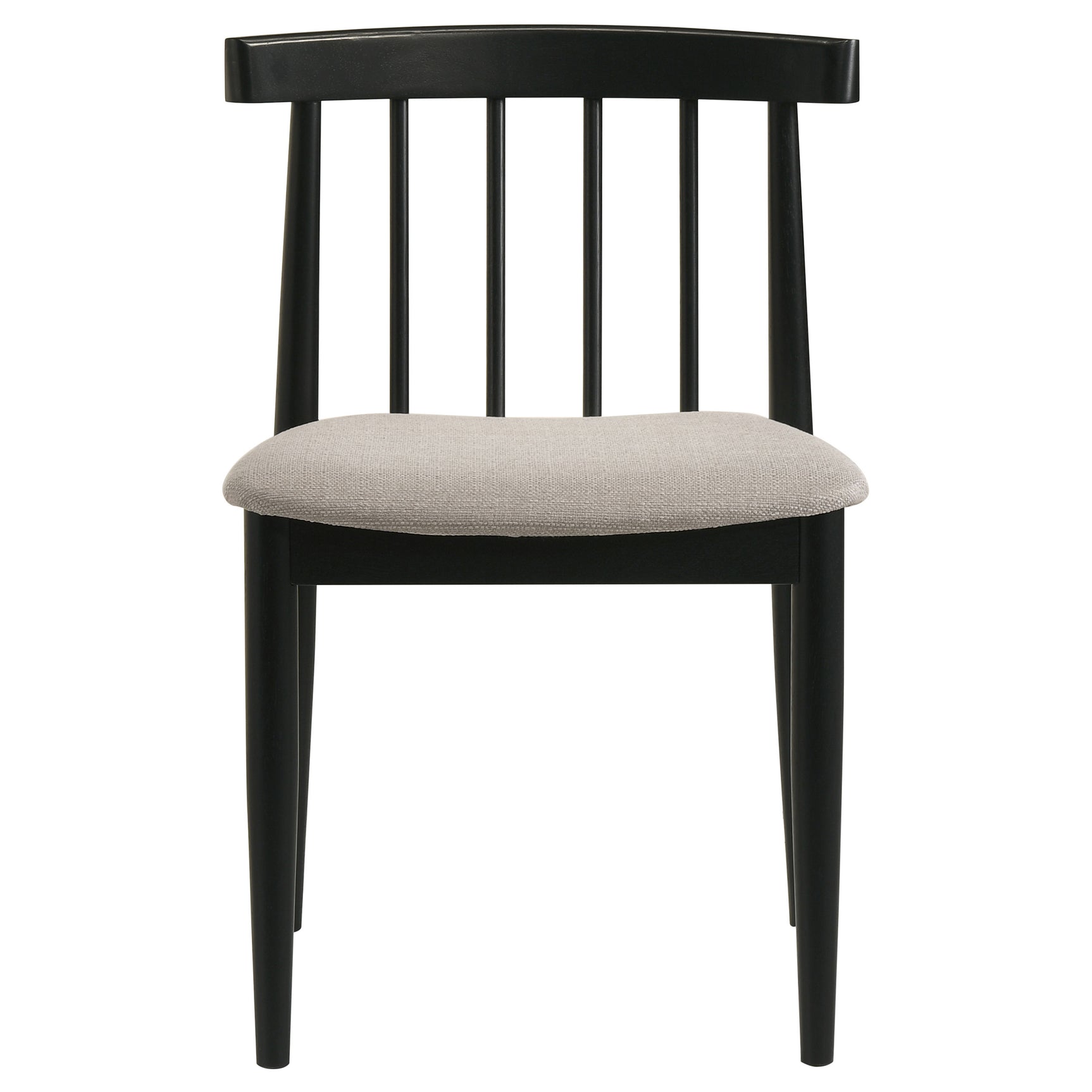 Hamlyn Wheat/Black 5-piece Round Wood Dining Set - Ornate Home