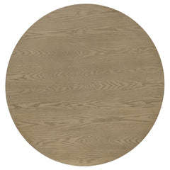 Hamlyn Wheat/Natural Oak 5-piece Round Wood Dining Set - Ornate Home