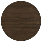 Hamlyn Wheat/Walnut 5-piece Round Wood Dining Set - Ornate Home