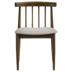 Hamlyn Wheat/Walnut 5-piece Round Wood Dining Set - Ornate Home