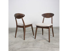 Hammel Walnut Side Chair (Set of 2) - Ornate Home