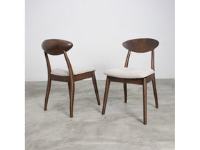 Hammel Walnut Side Chair (Set of 2) - Ornate Home