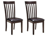 Hammis Dark Brown Dining Chair (Set of 2) (Online Special Price) - Ornate Home