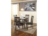 Hammis Dark Brown Dining Room Set / 5pc (Online Special Price) - Ornate Home