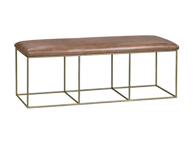 Hammond Brown/Gold Bench - Ornate Home