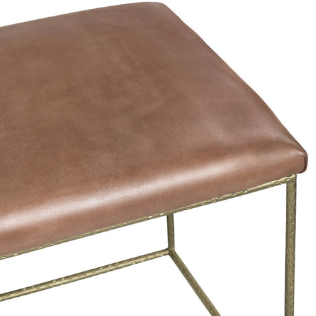 Hammond Brown/Gold Bench - Ornate Home