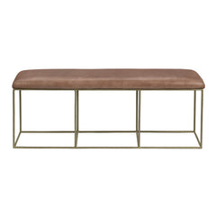Hammond Brown/Gold Bench - Ornate Home