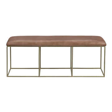 Hammond Brown/Gold Bench - Ornate Home