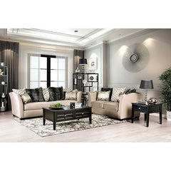 Hampden Beige Loveseat - Ornate Home
