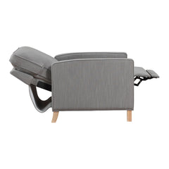 Hampstead Gray Reclining Chair - Ornate Home